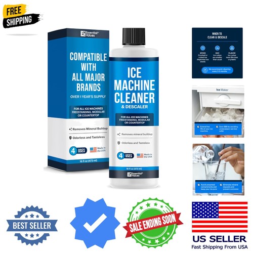 Ice machine and - descaler, 16